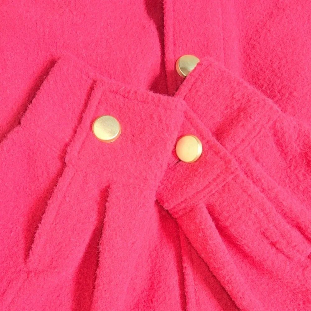Joie Pink Textured Shacket‎ Button Up Shirt Jacket Women's S